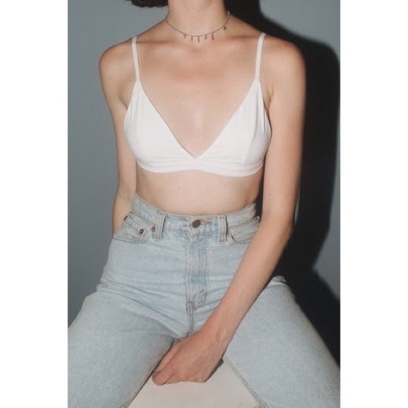 Brandy Melville Other - Brandy Melville White Zane Bra / Bralette NWOT